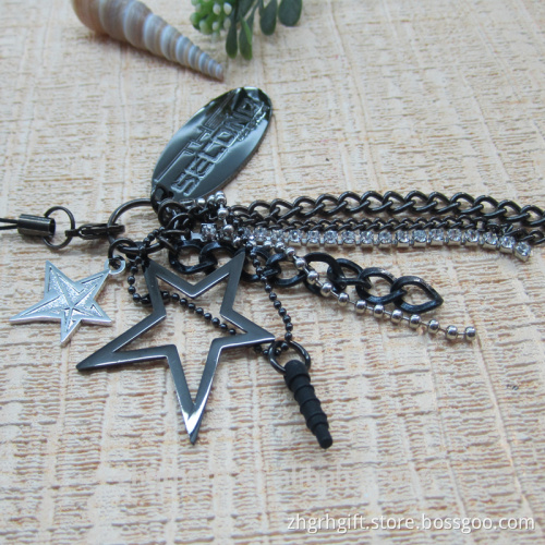 Fashion Moblie Phone Strap Cell Phone Charm Promotional Gift